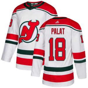 Stunning Adidas Devils #18 Ondrej Palat White Alternate Authentic Stitched Youth NHL Jersey to complete your fan gear collection