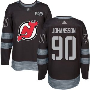 Amazing Adidas Devils #90 Marcus Johansson Black 1917 2017 100th Anniversary Stitched NHL Jersey to complete your fan gear collection
