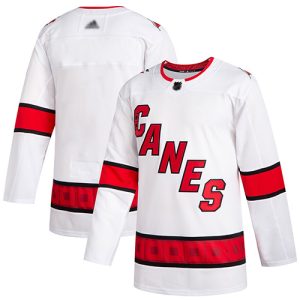 Amazing Adidas Hurricanes Blank White Road Authentic Stitched NHL Jersey to show your team spirit