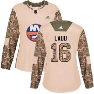 Gorgeous Adidas Islanders #16 Andrew Ladd Camo Authentic 2017 Veterans Day Women's Stitched NHL Jersey for die - hard hockey fans