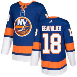 Gorgeous Adidas Islanders #18 Anthony Beauvillier Royal Blue Home Authentic Stitched NHL Jersey perfect for game days