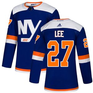 Fantastic Adidas Islanders #27 Anders Lee Blue Alternate Authentic Stitched NHL Jersey to stand out at the arena