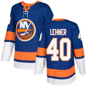 Unique Adidas Islanders #40 Robin Lehner Royal Blue Home Authentic Stitched NHL Jersey a must - have for collectors