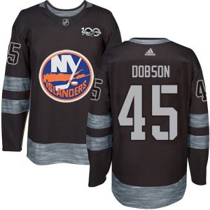 Stunning Adidas Islanders #45 Noah Dobson Black 1917 2017 100th Anniversary Stitched NHL Jersey to show your team spirit