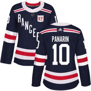 Stylish Adidas Rangers #10 Artemi Panarin Navy Blue Authentic 2018 Winter Classic Women's Stitched NHL Jersey perfect for game days