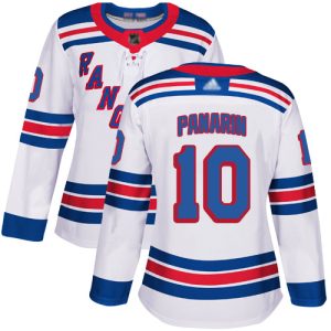 Impressive Adidas Rangers #10 Artemi Panarin White Road Authentic Women's Stitched NHL Jersey to complete your fan gear collection
