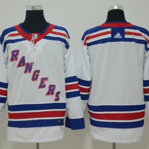 Impressive Adidas Rangers Blank White Road Authentic Stitched NHL Jersey to stand out at the arena