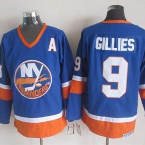 Impressive Islanders #9 Clark Gillies Baby Blue CCM Throwback Stitched NHL Jersey to stand out at the arena