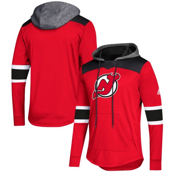 Stunning New Jersey Devils adidas Platinum Jersey Pullover Hoodie Red for die - hard hockey fans
