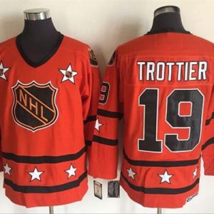 Amazing Penguins #19 Bryan Trottier Orange All Star CCM Throwback Stitched NHL Jersey for ultimate sports enthusiasts