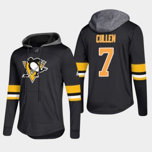 Impressive Penguins #7 Matt Cullen Black 2018 Pullover Platinum Hoodie to complete your fan gear collection