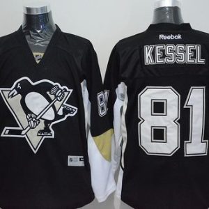 Fantastic Penguins #81 Phil Kessel Black Home Stitched NHL Jersey to stand out at the arena