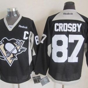 Amazing Penguins #87 Sidney Crosby Black Practice Stitched NHL Jersey perfect for game days