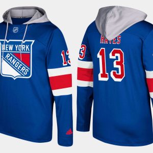 Fantastic Rangers #13 Kevin Hayes Blue Name And Number Hoodie a must - have for collectors