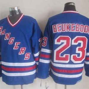 Impressive Rangers #23 Jeff Beukeboom Blue CCM Heroes Of Hockey Alumni Stitched NHL Jersey to complete your fan gear collection