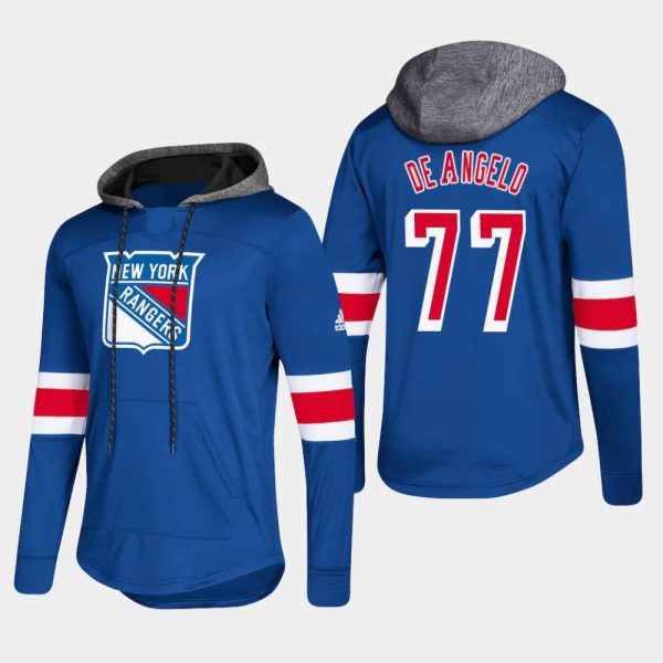 Fantastic Rangers #89 Pavel Buchnevich Blue 2018 Pullover Platinum Hoodie for ultimate sports enthusiasts