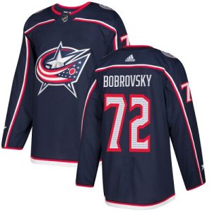 Stylish Adidas Blue Jackets #72 Sergei Bobrovsky Navy Blue Home Authentic Stitched Youth NHL Jersey a must - have for collectors