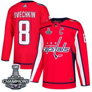 Stunning Adidas Capitals #8 Alex Ovechkin Red Home Authentic Stanley Cup Final Champions Stitched Youth NHL Jersey to show your team spirit