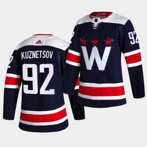 Gorgeous Adidas Capitals #92 Evgeny Kuznetsov Men's 2021 22 Alternate Authentic NHL Jersey Black to complete your fan gear collection
