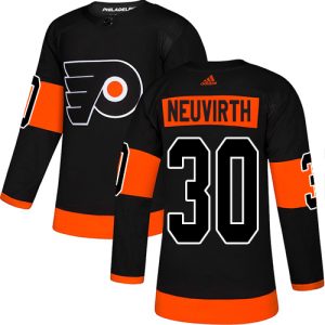 Gorgeous Adidas Flyers #30 Michal Neuvirth Black Alternate Authentic Stitched NHL Jersey to complete your fan gear collection