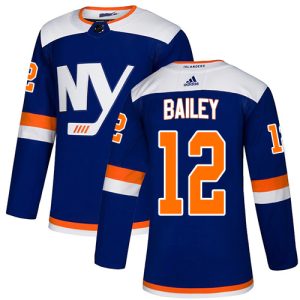 Stylish Adidas Islanders #12 Josh Bailey Blue Alternate Authentic Stitched Youth NHL Jersey to show your team spirit