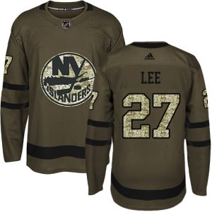 Impressive Adidas Islanders #27 Anders Lee Green Salute to Service Stitched Youth NHL Jersey to show your team spirit