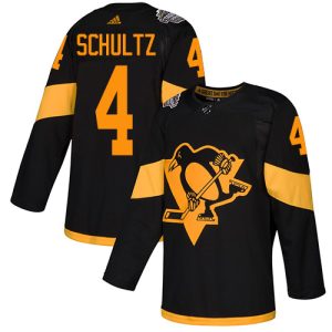 Gorgeous Adidas Penguins #4 Justin Schultz Black Authentic 2019 Stadium Series Stitched NHL Jersey to complete your fan gear collection