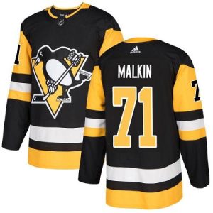 Impressive Adidas Penguins #71 Evgeni Malkin Black Home Authentic Stitched Youth NHL Jersey to stand out at the arena
