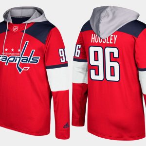 Amazing Capitals #96 Phil Housley Red Name And Number Hoodie a must - have for collectors