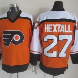 Gorgeous Flyers #27 Ron Hextall Orange CCM Throwback Stitched NHL Jersey for die - hard hockey fans