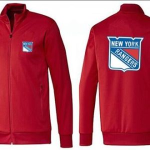 Stunning NHL New York Rangers Zip Jackets Red perfect for game days