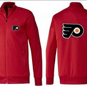 Sleek NHL Philadelphia Flyers Zip Jackets Red for ultimate sports enthusiasts