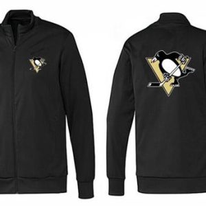 Stylish NHL Pittsburgh Penguins Zip Jackets Black 1 for die - hard hockey fans