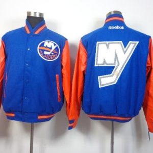 Stunning New York Islanders Blue Stadium NHL Jacket for ultimate sports enthusiasts