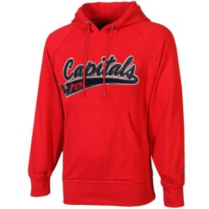 Fantastic Old Time Hockey Washington Capitals Hudson Pullover Hoodie Red for ultimate sports enthusiasts