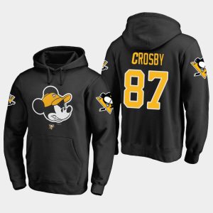 Amazing Penguins #87 Sidney Crosby Black 2018 Pullover Disney Game Face Hoodie to show your team spirit