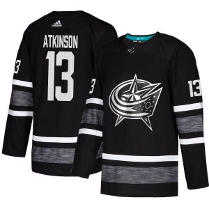 Stylish Adidas Blue Jackets #13 Cam Atkinson Black Authentic 2019 All Star Stitched Youth NHL Jersey to show your team spirit