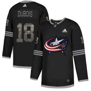 Gorgeous Adidas Blue Jackets #18 Pierre Luc Dubois Black Authentic Classic Stitched NHL Jersey for die - hard hockey fans