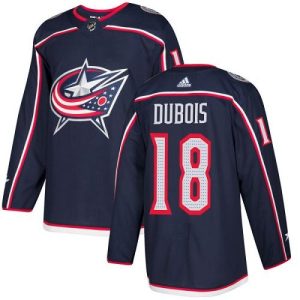 Gorgeous Adidas Blue Jackets #18 Pierre Luc Dubois Navy Blue Home Authentic Stitched NHL Jersey to stand out at the arena