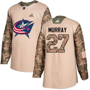 Unique Adidas Blue Jackets #27 Ryan Murray Camo Authentic 2017 Veterans Day Stitched NHL Jersey to stand out at the arena