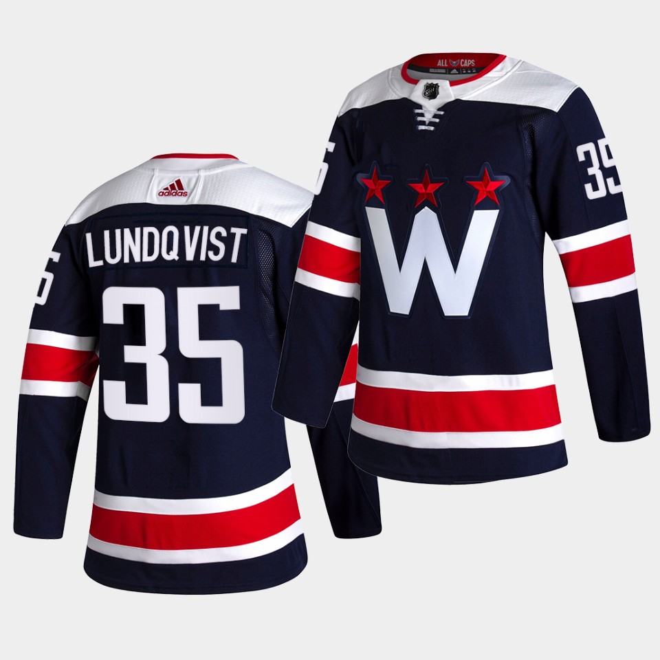 Fantastic Adidas Capitals #35 Henrik Lundqvist Men's 2021 22 Alternate Authentic NHL Jersey Black to complete your fan gear collection
