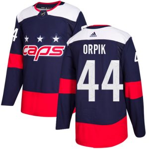 Sleek Adidas Capitals #44 Brooks Orpik Navy Authentic 2018 Stadium Series Stitched Youth NHL Jersey to stand out at the arena