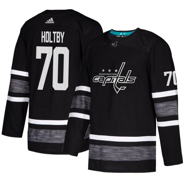 Impressive Adidas Capitals #70 Braden Holtby Black Authentic 2019 All Star Stitched NHL Jersey to show your team spirit