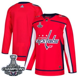 Gorgeous Adidas Capitals Blank Red Home Authentic Stanley Cup Final Champions Stitched NHL Jersey a must - have for collectors