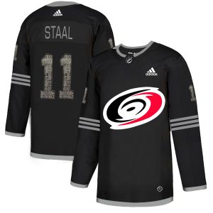 Impressive Adidas Hurricanes #11 Jordan Staal Black Authentic Classic Stitched NHL Jersey to complete your fan gear collection
