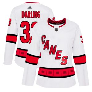 Unique Adidas Hurricanes #33 Scott Darling White Road Authentic Women's Stitched NHL Jersey a must - have for collectors