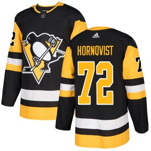 Gorgeous Adidas Penguins #72 Patric Hornqvist Black Home Authentic Stitched NHL Jersey a must - have for collectors
