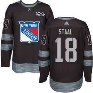 Fantastic Adidas Rangers #18 Marc Staal Black 1917 2017 100th Anniversary Stitched NHL Jersey a must - have for collectors