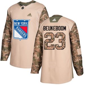 Stunning Adidas Rangers #23 Jeff Beukeboom Camo Authentic 2017 Veterans Day Stitched NHL Jersey to complete your fan gear collection