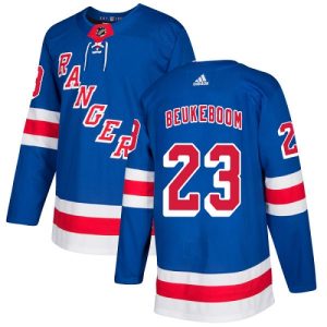 Amazing Adidas Rangers #23 Jeff Beukeboom Royal Blue Home Authentic Stitched NHL Jersey to show your team spirit